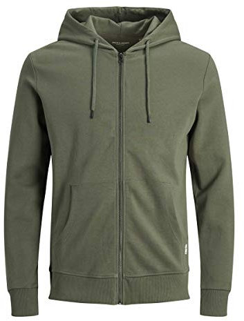 JACK & JONES JJEBASIC Sweat Zip Hood NOOS