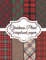 Christmas Plaid Scrapbook Paper: Scrapbooking Paper size 8.5 x 11| Decorative Craft Pages for Gift Wrapping, Journaling and Card Making | Premium Scrapbooking Pages for Crafters