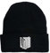Anime AOT Casual Mützen für Männer Frauen Gestrickte Winter Hut Solide Bedrucktes Motorhaube Unisex Kappe