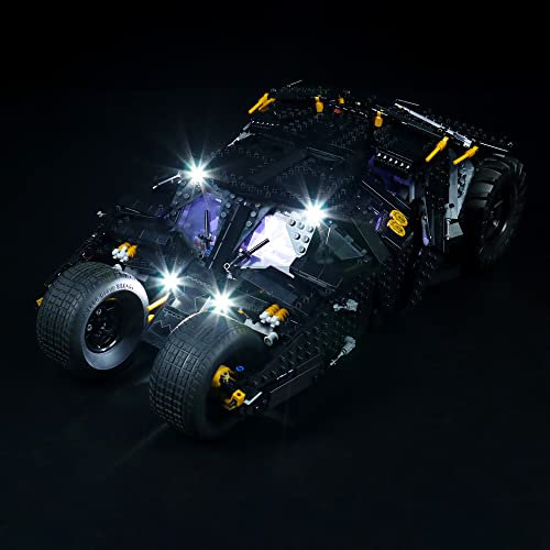 Kit luci per Lego Batman Batmobile Tumbler 76240 (set Lego non incluso) (classico)