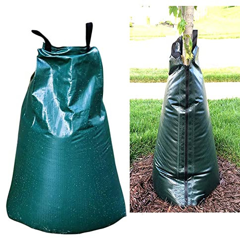 Yuefa Art Baumbewässerungsbeutel, Baumbeutel für Bäume zur langzeit Bewässerungssystem | Robuster 75 Liter Wassersack Bewässerungssack aus PE Baumbewässerung gegen Trockenheit und Hitze (15 Stück)