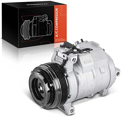 Frankberg Sistemas de aire acondicionado Compresor de aire acondicionado con embrague Compatible con X5 E53 R.a.n.g.e R.o.v.e.r III L322 Replace# 64526921650incl. aceite premezclado