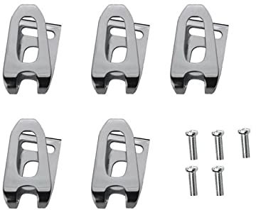 WANGMUMU 5/6pcs Belt Clip Hook Compatible For Makita 18V LXT Cordless Drills Impact Driver Bit Holder Hooks Clips Power Tools Accessories going (Color : 5pcs)