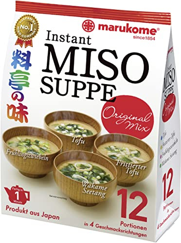 MARUKOME , Dunkelrote Misopaste (Puro Yo Aka) für Suppe, 224,55 g