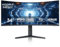 KOORUI 34 Inch Ultrawide Curved Gaming Monitor 165HZ, 1ms, 1000R, WQHD 3440 * 1440, 21:9, DCI-P3 90% Color Gamut, FreeSync G-Sync Compatible, Tilt/Height Adjustable Stand, HDMI, Display Port, Black