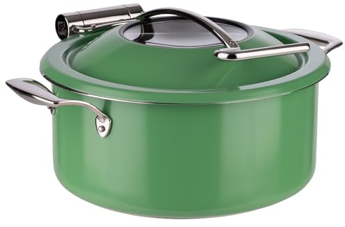 APS 12339 Chafing Dish, 4-TLG. SetØ 30,5 cm, H: 17,5 cm18/8 Edelstahl, mintgrün
