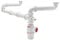 Wirquin, blanc 30723889 Vidage pour lavabo tubulure de raccordement avec siphon