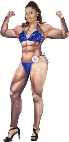 My Other Me Bodybuilder-Kostüm, Einheitsgröße