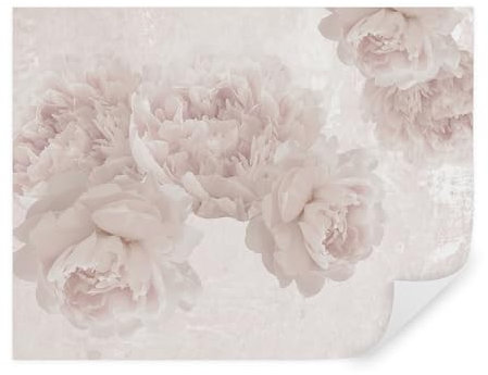 Carta da parati moderna floreale, fotomurali 400x280 cm, Boccioli di peonia lussureggianti e lussuosi, carta da parati 3d per camera letto, soggiorno, u74487