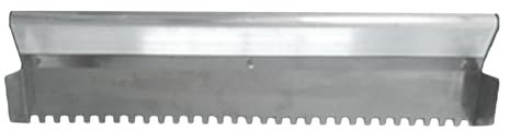 Milageto Truelle crantée pour maçonnerie, truelle à main pour marge, pour carrelage, pour les rénovateurs, 60 cm de longueur