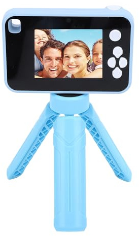 Kinderkamera mit Stativ, 48 MP 1080P Digitaler Video-Camcorder, Digitalkamera mit 4-fachem Digitalzoom, Kleinkindkamera für Jungen und Mädchen