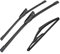 Balai d'essuie glace Pour C4 Cactus 2014 2015 2016 2017 2018 2019 2020 26 + 18 + 10 3 Pièces Essuie-glace Avant Arrière Pare-brise Accessoires De Fenêtre Essuie-Glaces