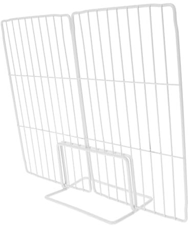CRILSTYLEO Gefrierschrank Trennwand Aus Eisen Verstellbarer Kühlschrank Organizer Für Optimale Aufbewahrung Platzsparender Regaltrennwände Für Lebensmittel Getränke Und Snacks