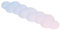 Keyboard Wrist Support Pad, Cloud Keyboard Wrist Pad Ergonomic Prevent Slip Soft Memory Foam Stylish for Home (Type 1)