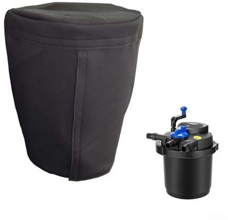 HEBEOT Copertura isolante per laghetto invernale, accessori per piscine e giardini esterni, D13 x H16 pollici