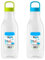 Acan Tradineur - Confezione da 2 bottiglie di plastica con manico, modello To Go, riutilizzabili e riciclabili, acqua, escursionismo, campeggio, made in Spagna, 500 ml, colore casuale
