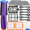 EATBALE Accessories Kit for Shark RV2820AE RV2820YE RV2820ZE RV2800AE RV2800S AV2820S AV2820AE AV2800ZE Cordless Vacuum Cleaners Main Brush Side Brush Hepa Filter Mop Cloth Replacement Parts