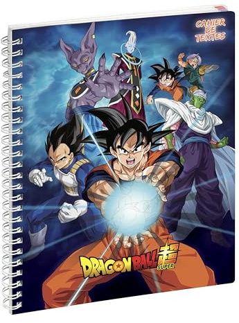 Exacompta - Ref. 9904463E – 1 Hausaufgabenheft Dragon Ball S Azurblau 17 x 22 cm – Azurblau