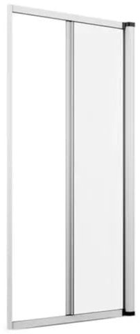 Zanzariera laterale, Kit riducibile su misura. Zanzariera per porta finestra (BIANCO, L:140 X H:250)