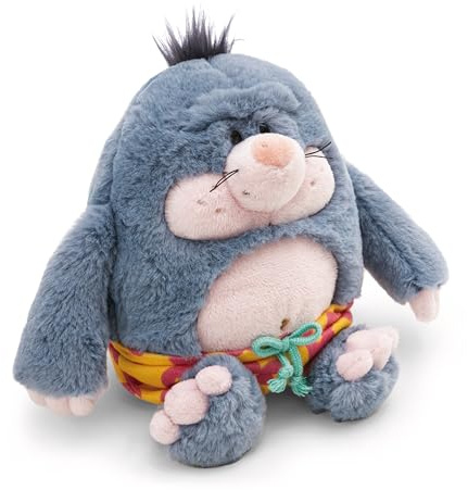 NICI Kuscheltier Maulwurf Berti Bermuda 20cm mit Badehose - grau - 62894 | Stofftier aus weichem Plüsch, niedliches Plüschtier zum Kuscheln und Spielen, für Kinder & Erwachsene, tolle Geschenkidee