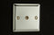 Varilight - 1G Co-axial TV Socket Polished Chrome - XC8