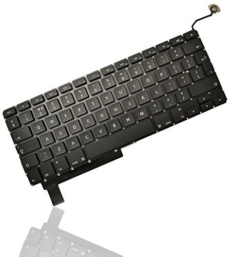 Bucom 'Teclado para MacBook Pro 15 A1286 Keyboard Inglés Reino Unido 2009 2010 2011