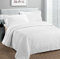 Fancy Collection Luxuriöse Tagesdecke mit Prägung, einfarbig, Weiß, 299,7 x 269,2 cm, King-Size-Bett