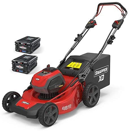 Snapper RASAERBA BATTERIA SEMOVENTE 48CM ESXD19SPWM82K 2 BATTERIE + CARICABATTERIE