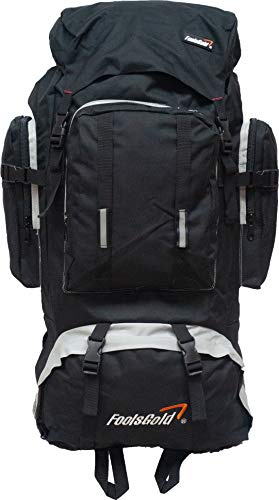 foolsGold XL 100L Hiking, Camping, Travel Backpack Rucksack with Dual Access