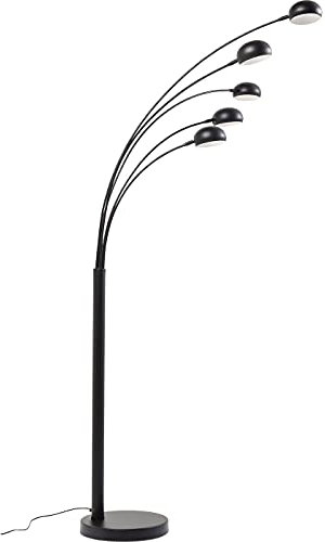 Kare Design Stehleuchte Five Fingers, schwenkbare Stehleuchte, Bogenlampe, Stehlampe Bogen, (H/B/T) 215x85x108cm
