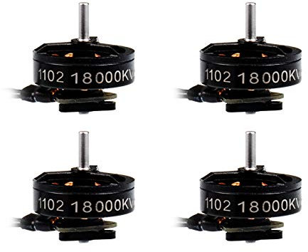 BETAFPV 4pcs 1102 18000KV Brushless Motor 1S FPV Motor for 1S Brushless Micro Whoop Drone Like Meteor75 1S BT2.0 Micro Drone