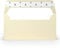 PAPERADO 50 Briefumschläge DIN lang/DL Haftklebung mit Seidenfutter - Chamois gerippt Creme Beige - 100 g/m² Kuvert ohne Fenster 22 x 11 cm - Umschläge mit Haftklebung breite Klappe