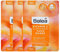 3 x Balea cloth mask vitamin C 2-phase for even complexion.