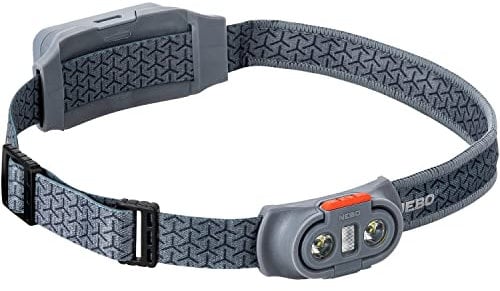 NEBO Einstein 500 Lumen Scheinwerfer | Schwarz, batteriebetrieben, wasserfester Scheinwerfer | 5 Lichtmodi, kompaktes und leichtes Design