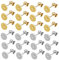 Ohrstecker Flach Pad 100 Stück Ohrstecker Rohlinge Ohrringe Rohlinge Set Flach Pad Ohrringe Rohlinge Ohrringe Flach Pad Ohrringe Basteln Flach Pad für Diy Ohrring Schmuckherstellung