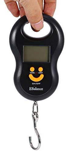 Báscula de equipaje portátil 50 kg Maleta digital electrónica Bolsa de viaje Báscula colgante