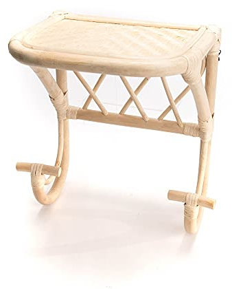 Amadeus - Étagère Porte-Manteau en rotin 30x25x35