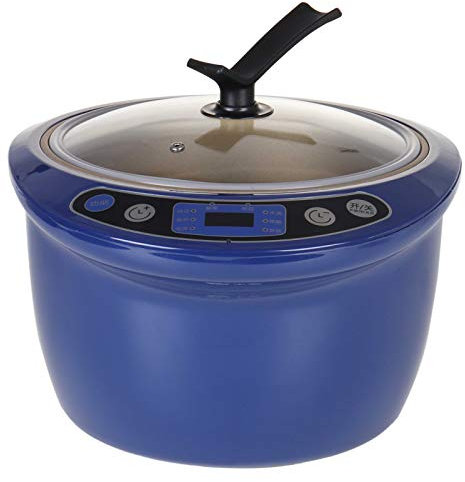 Máquina de yogurt congelado para el hogar Todo en 1 Negro ajo fermentador de 6 l gran capacidad de bricolaje Home Smart Auto fermentación del vino Máquina de Natto fabricante de yogur utensilios de co