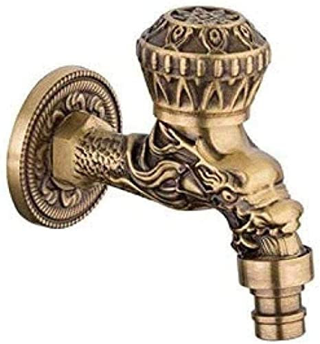 Gold Silber Badewanne Wasserhahn Badewanne Wasserhahn Badezimmer Antik Wasserhahn Einloch Mischventil für heißes und kaltes Wasser Waschbecken Wasserhahn