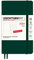 LEUCHTTURM1917 367789 Wochenkalender & Notizbuch Pocket (A6) 2024, Softcover, Forest Green, Deutsch, 12 Monate