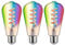 Paulmann 29164 Filament 230V Smart Home Zigbee LED Kolben ST64 E27 3x470lm 3x6,3W RGBW+ dimmbar Gold Leuchtmittel