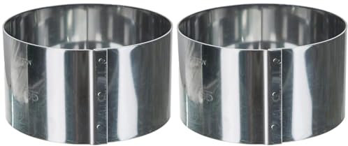 DE BUYER -3989.08 -cercle collectivite inox ht 45 ø 8 (Lot de 2)