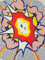 Orjdjz Wxkbl Roy Lichtenstein Explode Poster Roy Lichtenstein Leinwand Wandkunst ästhetische Malerei Pop Drucke für Moderne Wohnkultur Bild 50x70cm Kein Rahmen