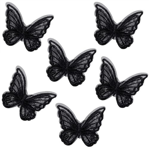 Mini Pince à Cheveux Papillon, 6 Pièces Épingle à Cheveux Papillon Épingle à Cheveux Petite Pince Papillon Cheveux Fille, Barrette Papillon Cheveux Fille, Accessoires pour cheveux pour Femmes Filles