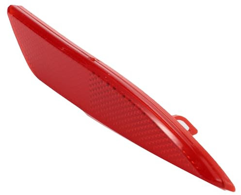 INFINAUTO Heckstoßstange Reflektor Rechts Heckstoßstange Reflektor Seitenmarkierungsleuchte für Ford Fiesta Limousine 2009-2012 Kunststoff Rot Langlebig