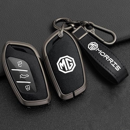 MJGALEI Autoschlüssel Hülle, für MG ZS EV 2018-2023 2024 Schlüsselhülle Schutzhülle, Autoschlüssel Zubehör für Männer und Frauen,A-01-type 2