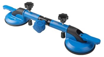 Högert Technik Doppel-Winkelsauger 50 kg – Robustes Werkzeug für Bau, Montage und Renovierung, 50 kg für spezifische Anforderungen – Hohe Stabilität und Langlebigkeit