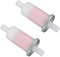 LMNMY Moto Filtro Moto 2 Pz Filtro del Carburante Benzina per Honda VT 600 per Shadow 1988 1989 1990 1991 1992 1993 1994 1995 1996 1997 1998