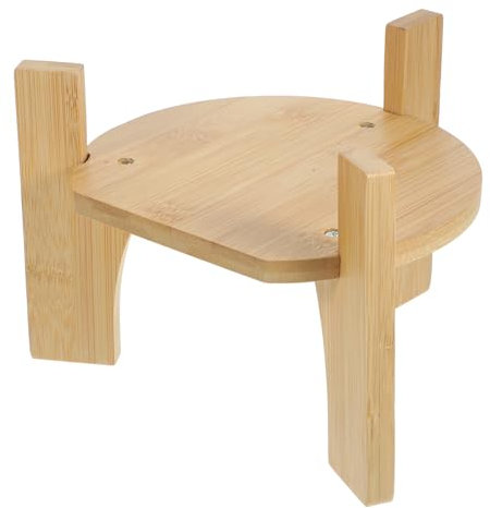 HOLIDYOYO Bamboo Getränkespender Stand Robuster Und Stabiler Ständer Für Wasserspender Praktischer Halter Für Flaschen Und Krüge Hochwertiges Wiederverwendbares Bambusmaterial Für