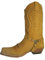 Icon Carnaby Street (Sendra 3434 58 Seta Sprinter - Stivali da cowboy, unisex, in pelle, stile western, taglia 41-46, colore: beige, Beige, 41 1/3 EU